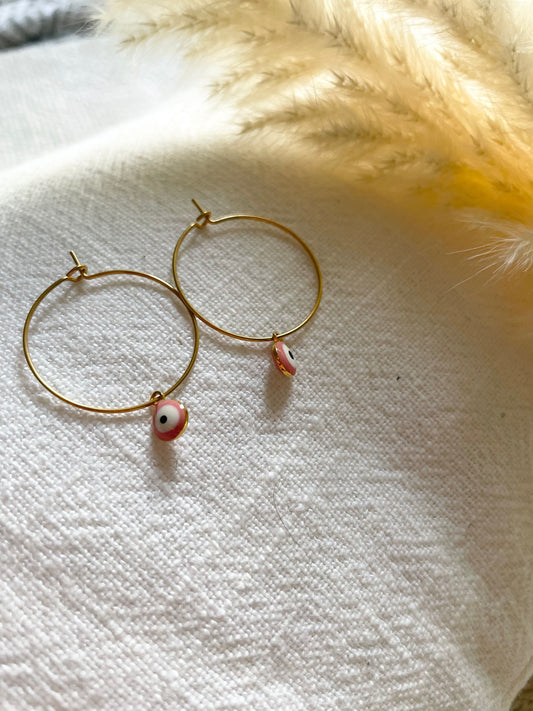 Boucles créoles "Oeil"