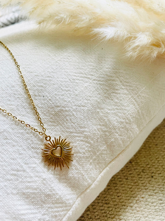 Collier "Coeur sacré"